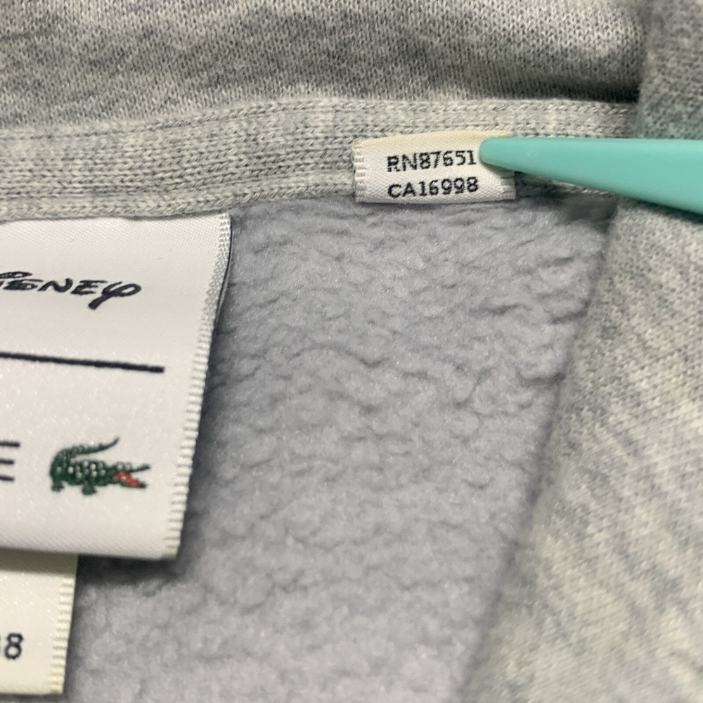 Disney X Lacoste Dress Women's Minnie Mouse Tennis Long Hoodie (EU 38) Size US M - Picture 10 of 16